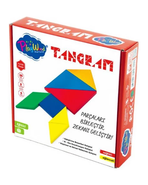 Kutulu Ahşap Tangram ONY311 Playwood