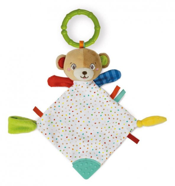 Baby Clementoni - Sevimli Ayı Çıngırak Oyuncak 17654