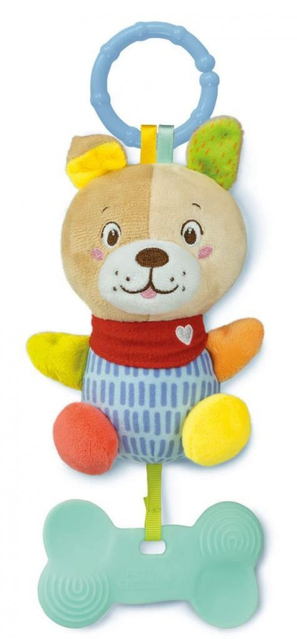 Baby Clementoni - Sevimli Köpek Çıngırak Oyuncak 17443