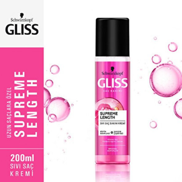 Gliss Sıvı Saç Kremi 200 ML Supreme Length ürün görseli