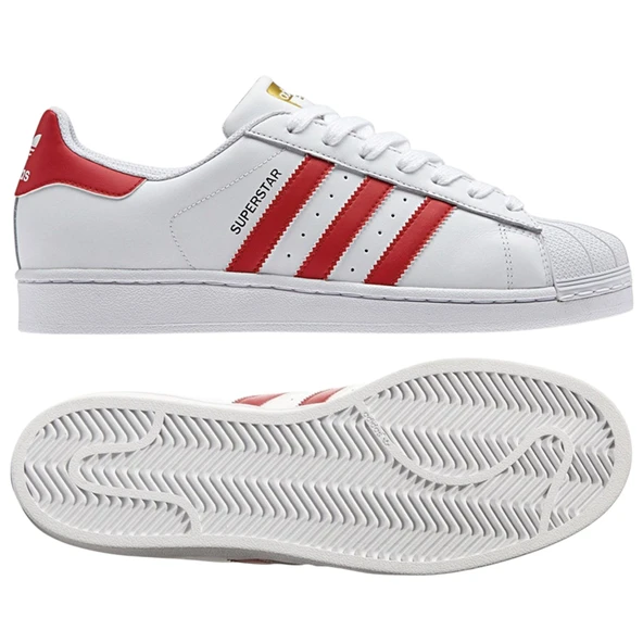 Adidas B27139 Beyaz Superstar Foundation Günlük Spor Ayakkabı - 6