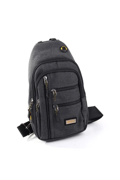 Seventeen 3473 Erkek Kanvas Body Bag Çapraz Çanta - Resim 7