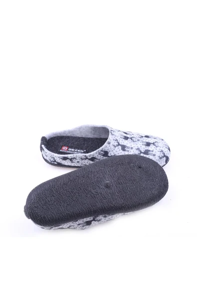 Gezer 14565 Kadın Keçe Kumaş Halı-Ev Terliği - Resim 4