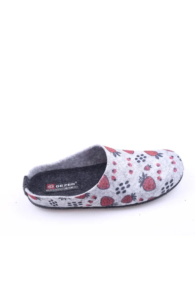 Gezer 14490 Kadın Keçe Kumaş Halı-Ev Terliği - Resim 3