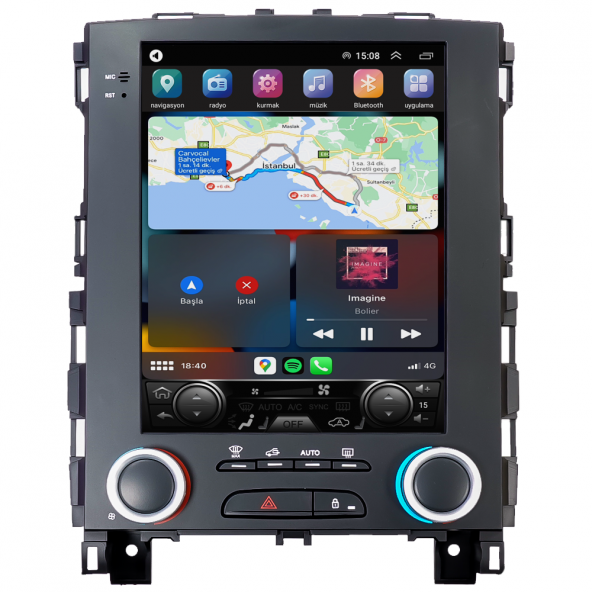 Renault Megane 4 Android Multimedya Sistemi (2016-2022) - 3