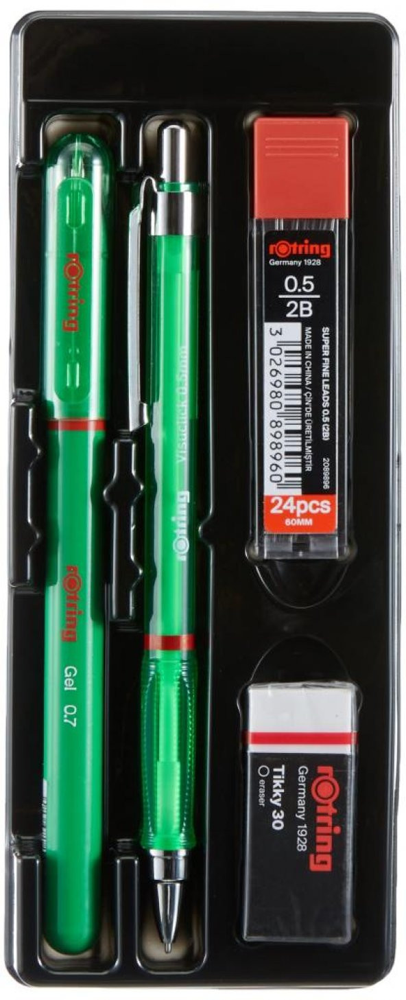 Rotring Visuclick+jel Okul Seti-0.5 MM Yeşil
