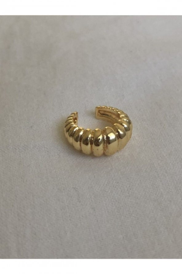 Gold Renk Vintage Kıkırdak Küpesi - 2