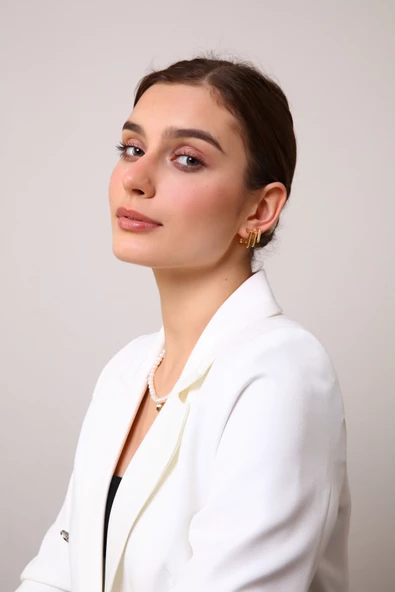 Kadın Gold 3'lü Kare Küpe Seti - 9