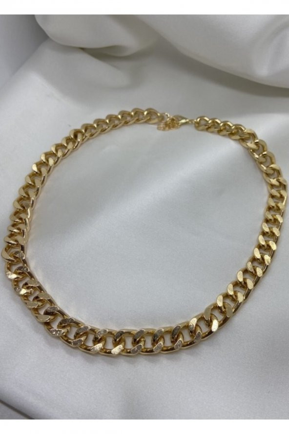 Gold Renk Zincir Kolye K02 - 2