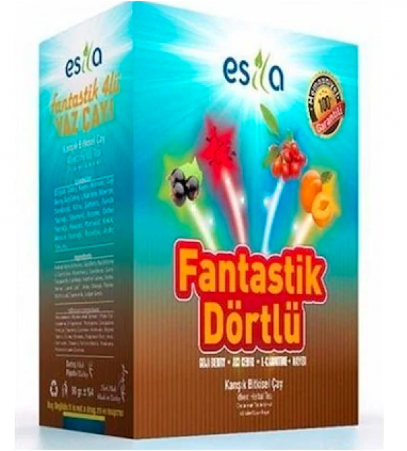 Esila Fantastik Dörtlü Karışık Bitki Çay 45'li Süzen Poşet