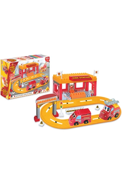 50 Parça   Itfaiye Yol Seti Lego 3236