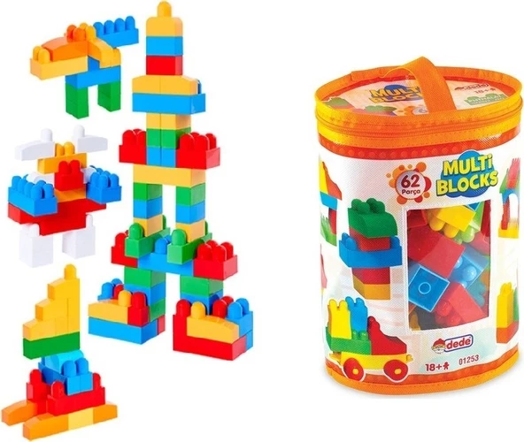 Dede Multi Blocks 62 Parça  2538 - 2