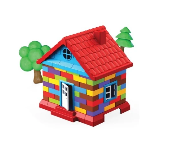 Art Craft Tuğla Oyun Hamuru Ev Yapma Seti 6763 - 2