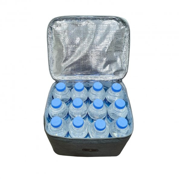 GBMOTİON Gri Termal Çanta 12 Litre - 5