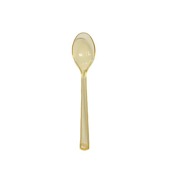 Plastik Renkli Dondurma, Tadım Kaşığı 50 Adet - 2