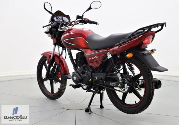 Mondial 125 Superboy-i Siyah Motosiklet Kırmızı - 4