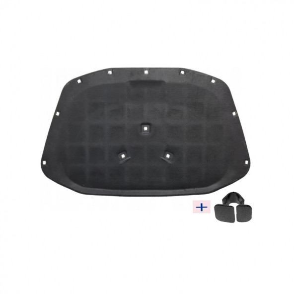 Skoda Octavia 2004-2008 Kaput İzolasyon Keçesi Klipsli - 1Z0863831