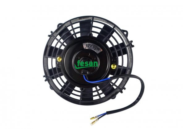 ÜNİVERSAL FAN MOTORU 7"İNCH 12 VOLT ÜFLEYİCİ - 2