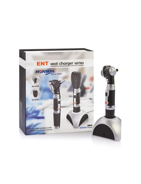 Honsun Şarjlı Masa Tipi Otoskop Set ürün görseli