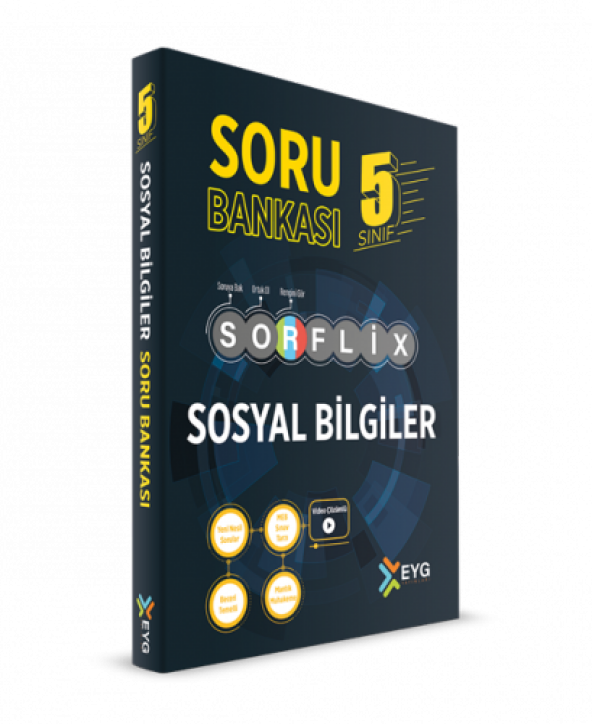 5.Sınıf Sorflix Sosyal Bilgiler Soru Bankası EYG Yayınları - 1