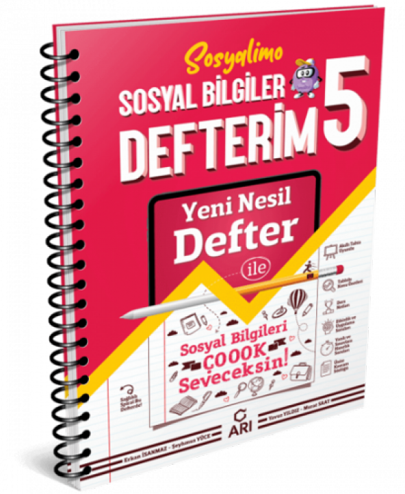 5 Sınıf Sosyalimo Sosyal Bilgiler Defterim