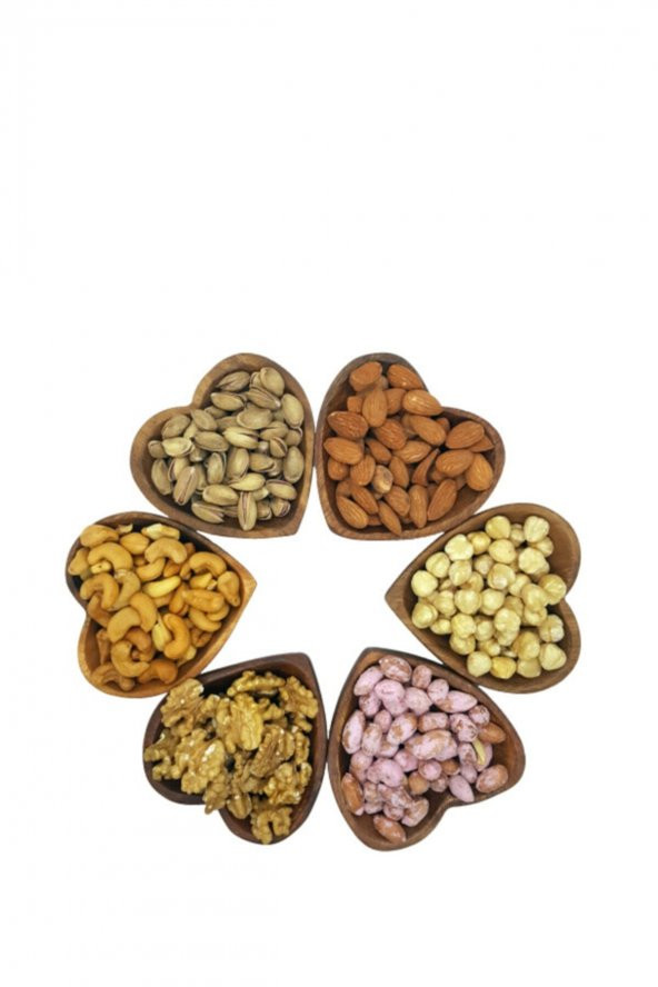 Dilşeker 6'lı Karışık Kuruyemiş ( Antep + Fındık + Badem + Kaju + Tuzlu Fıstık + Ceviz ) 1500 Gram