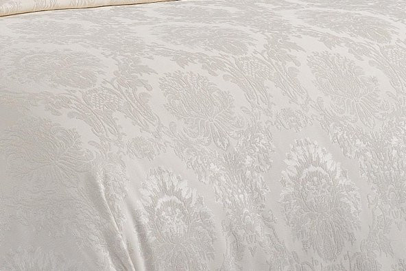 Finezza Diva Jakar Dantelli Bambu Nevresimli Krem Gelin Seti 9 Parça - 1215 - 8