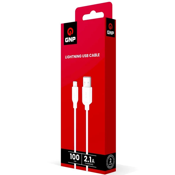 GNP 2.1mah iPhone Lightning Kablo 100cm (GENPA Garantili) - Resim 2