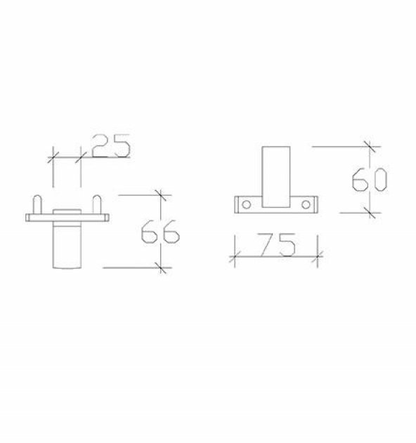 Tema Premium Serisi Banyo 2 li Bornoz Askılık Mat Siyah - 3
