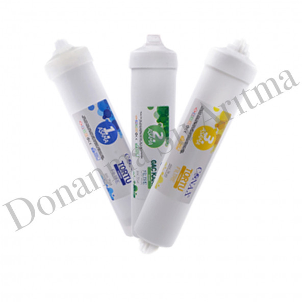 CONAX Kapalı Kasa 5 li (5 AŞAMALI) Filtre Seti BENC Membranlı - 2