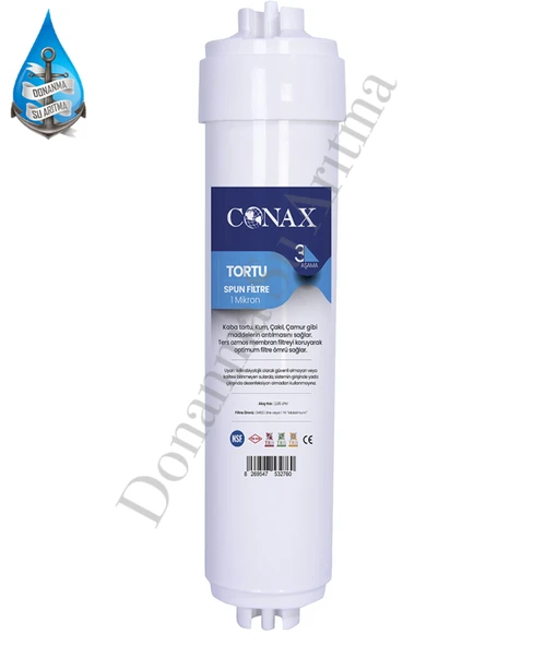 CONAX Kapalı Kasa 5 li (5 AŞAMALI) Filtre Seti BENC Membranlı - Resim 4