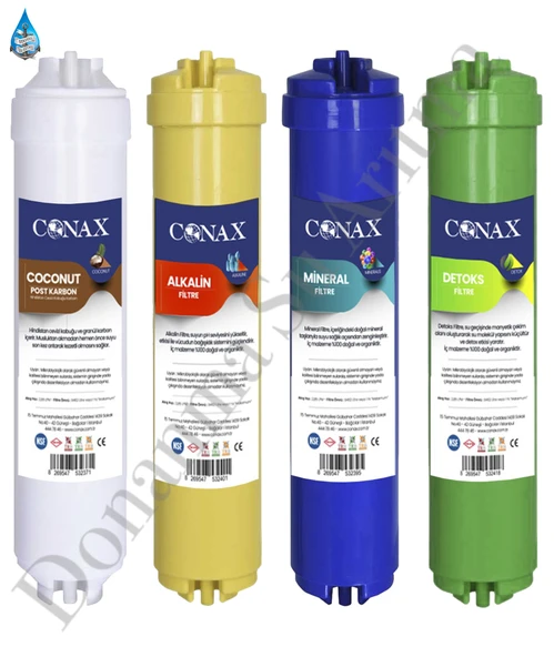 CONAX Kapalı Kasa 8 li Filtre Seti BENC Membranlı (Tüm Kapalı Kasa Cihazlar İle Uyumlu) - Resim 4