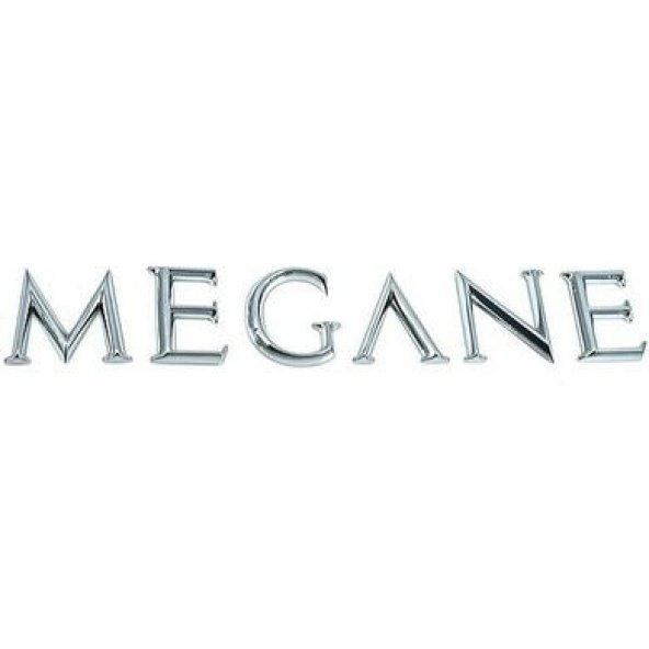 MEGANE YAZISI ( Megane 2 arka bagaj yazısı) - 2