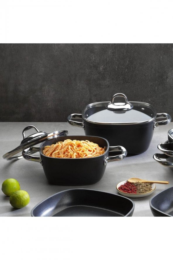 Schafer  Gastronomıe Master Granit Ind.derin Tencere-24cm - 4