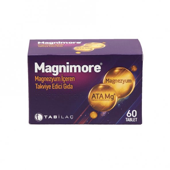 Magnimore Magnezyum 60 Tablet