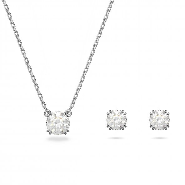 5647663 Swarovski Set Constella:Set Whı/Rhs