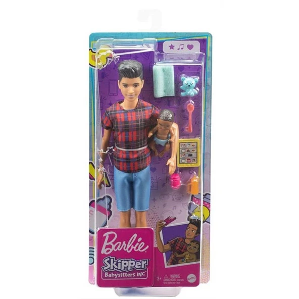 Barbie Bebek Bakıcısı Skipper Bebek Serisi GRP14