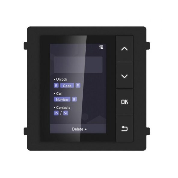 Hikvision DS-KD-DIS  Video İnterkom Ekran Modülü