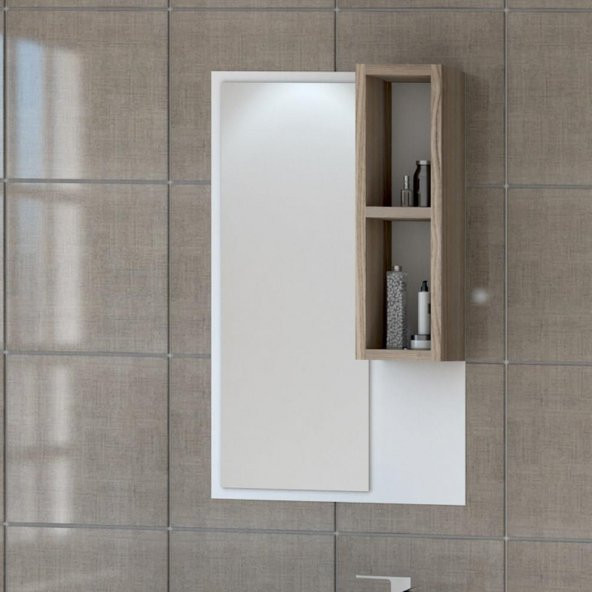 Denko Step 50 cm Alize Banyo Dolabı Üst Modülü - 2