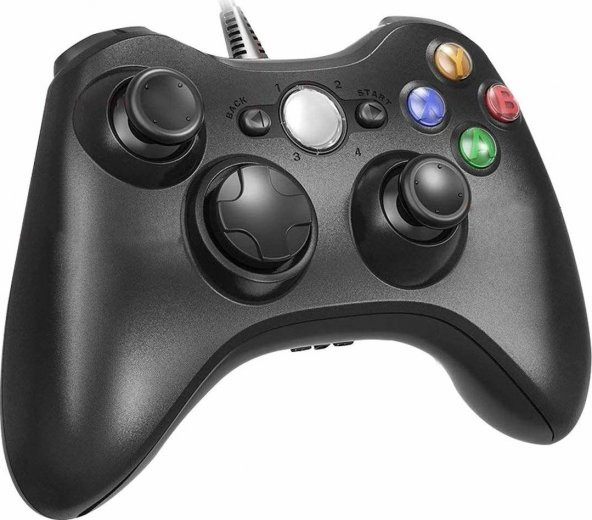 Xbox 360 PC Uyumlu Wired Kablolu Kol Gamepad Joystick Controller