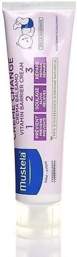 Mustela Vitamin Bariyer 1.2.3 100 ml Pişik Kremi ürün görseli