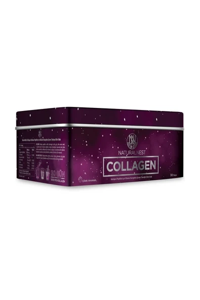 Natural Nest Collagen Çilek Aromalı 30 Saşe
