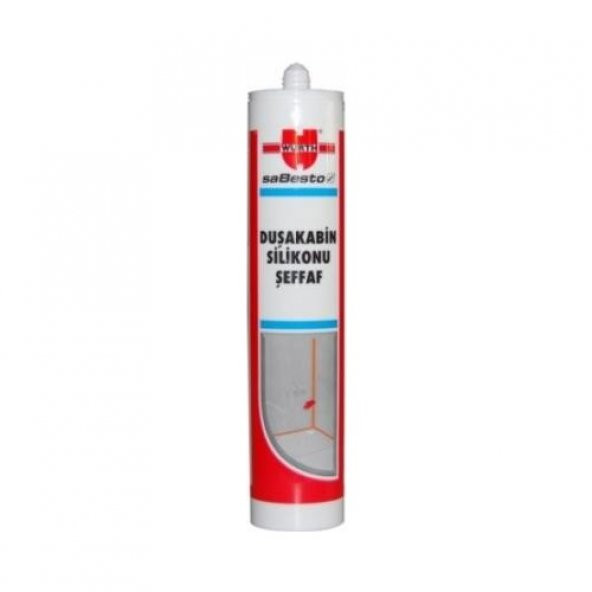 Würth Duş Kabin Silikonu Şeffay 310 Ml