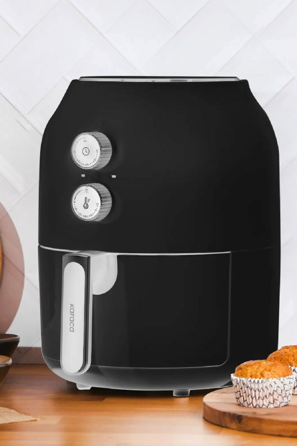 Karaca Multifry Siyah Air Fryer Yağsız Fritöz 3,5 L - 2
