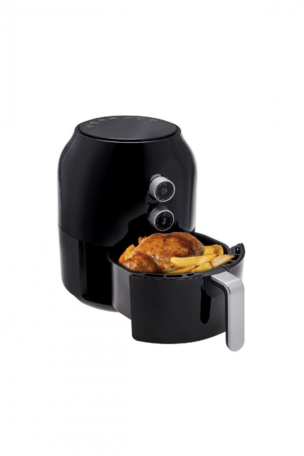 Karaca Multifry Siyah Air Fryer Yağsız Fritöz 3,5 L - 4
