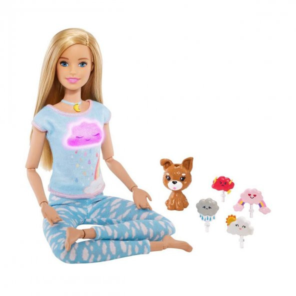 Barbie Wellness Nefes Egsersizi Bebeği GNK01