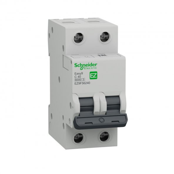 Schneider,EZ9F56240,Easy9 2 FAZ 40A 6 KA C Tipi N Otomat