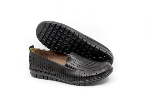 Zerhan 400 Kadın Siyah Günlük Kullanım Comfort Ayakkabı