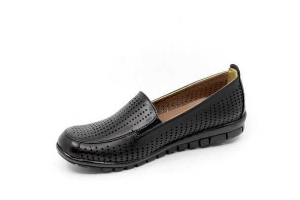 Zerhan 400 Kadın Siyah Günlük Kullanım Comfort Ayakkabı - 2