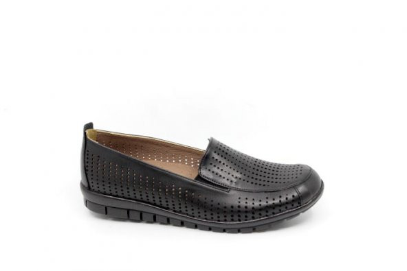 Zerhan 400 Kadın Siyah Günlük Kullanım Comfort Ayakkabı - 4